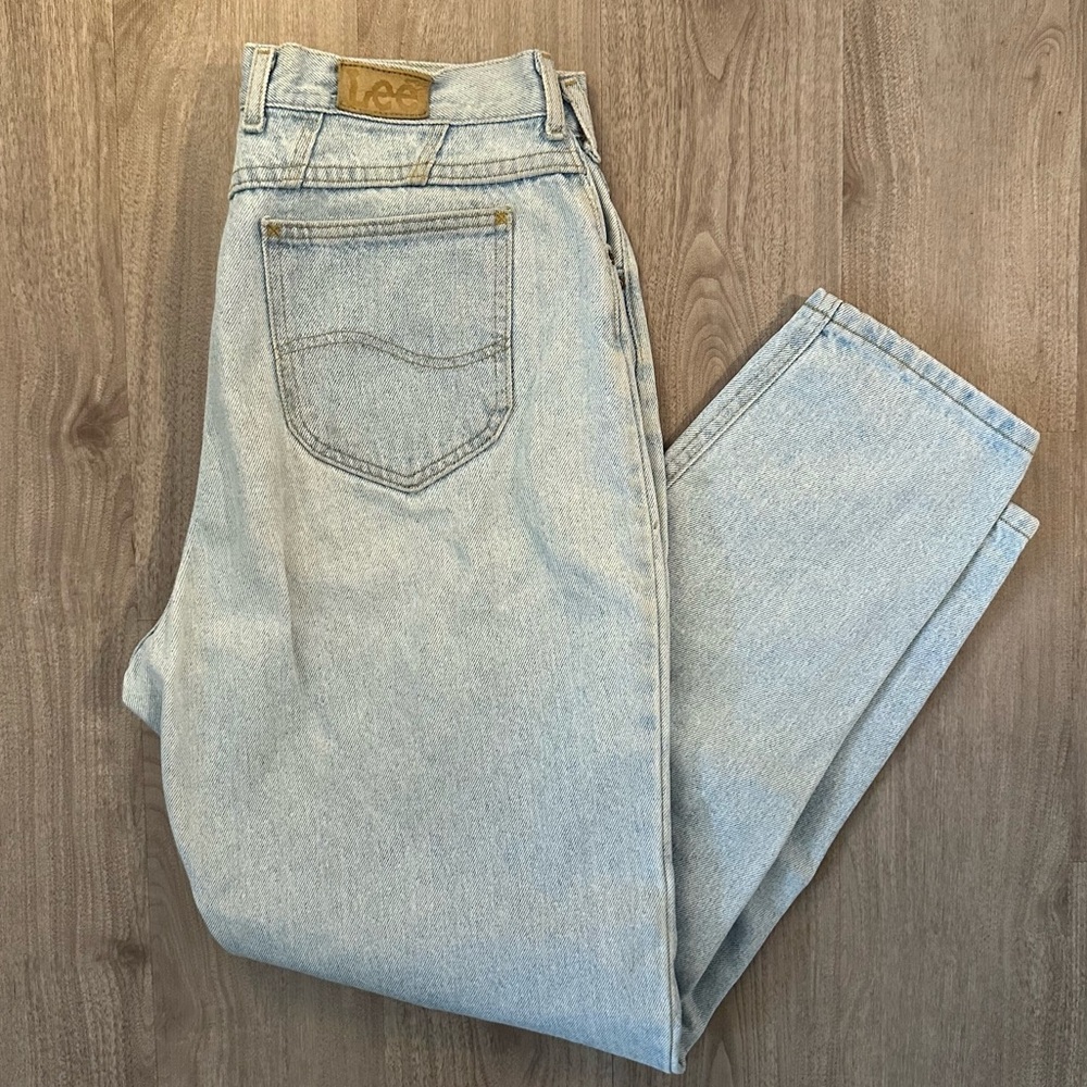 Lee Light Wash Blue Boyfriend Jeans